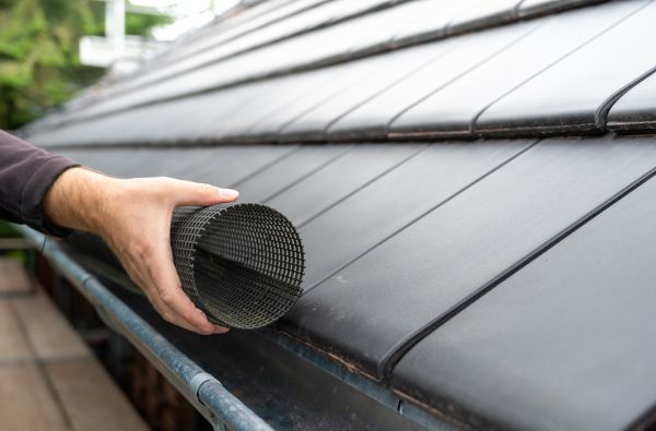 Gutter Mesh Installation in Danville