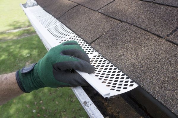 Gutter Filter Installation in Danville
